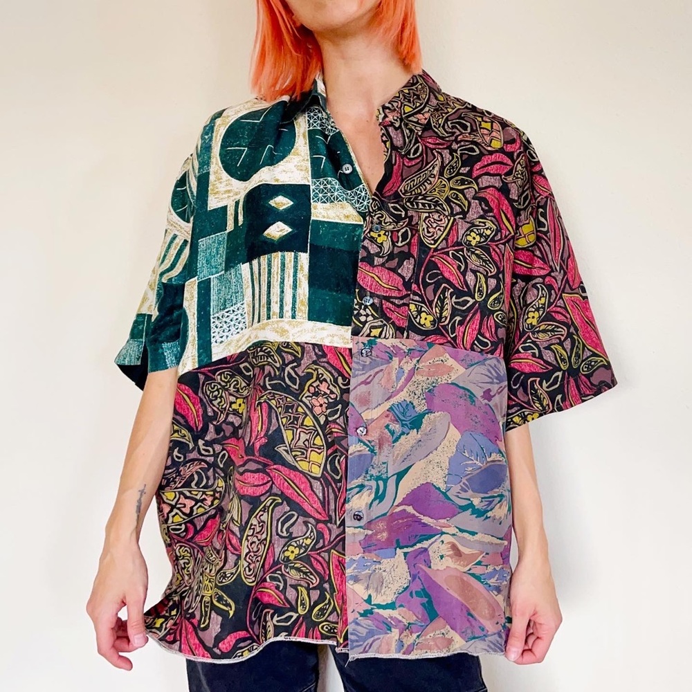 Quarter Button-Up T
